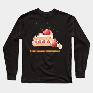 8 years young and still going strong Long Sleeve T-Shirt